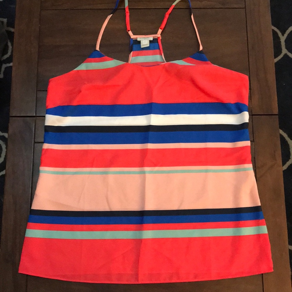 Vibrant J. Crew Tank Top